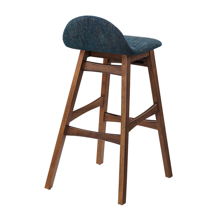 Juno Walnut Bar Stool Set of 2