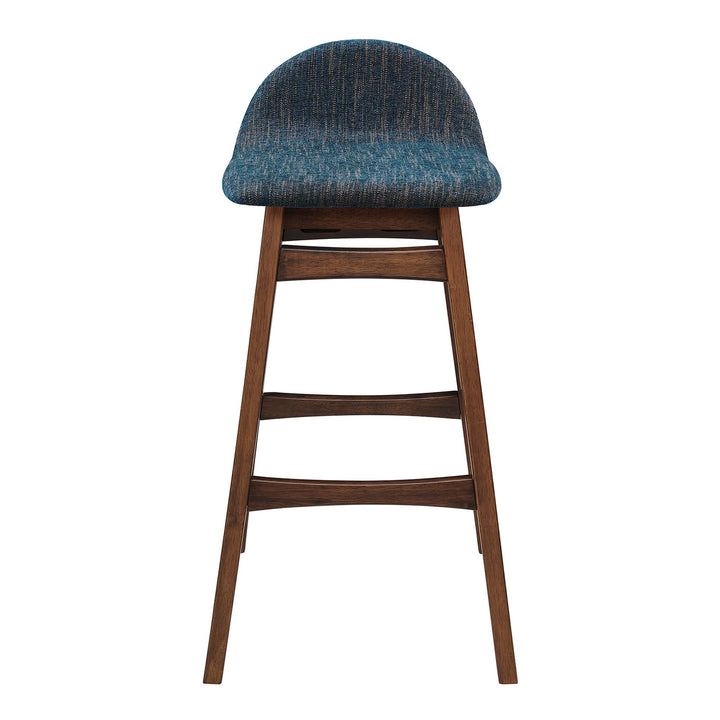 Juno Walnut Bar Stool Set of 2