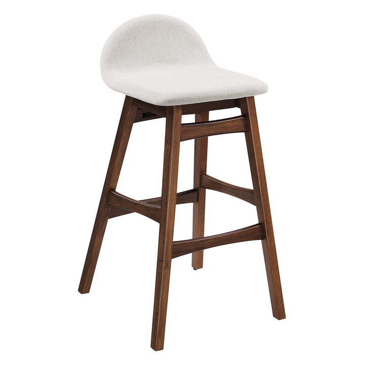 Juno Walnut Bar Stool Set of 2