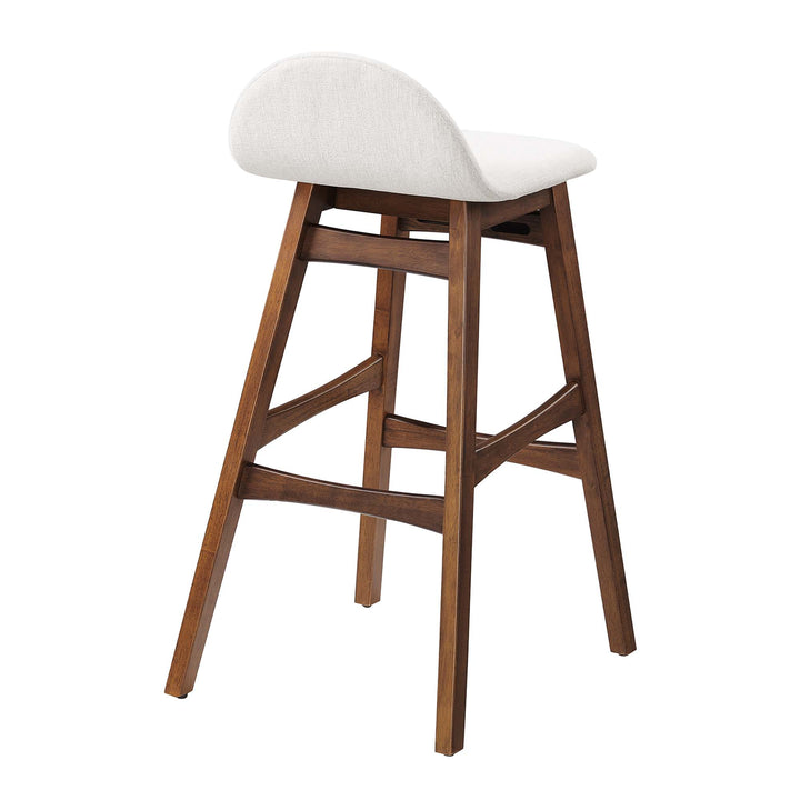 Juno Walnut Bar Stool Set of 2