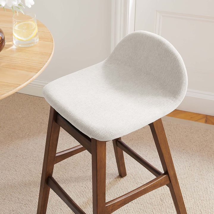 Juno Walnut Bar Stool Set of 2