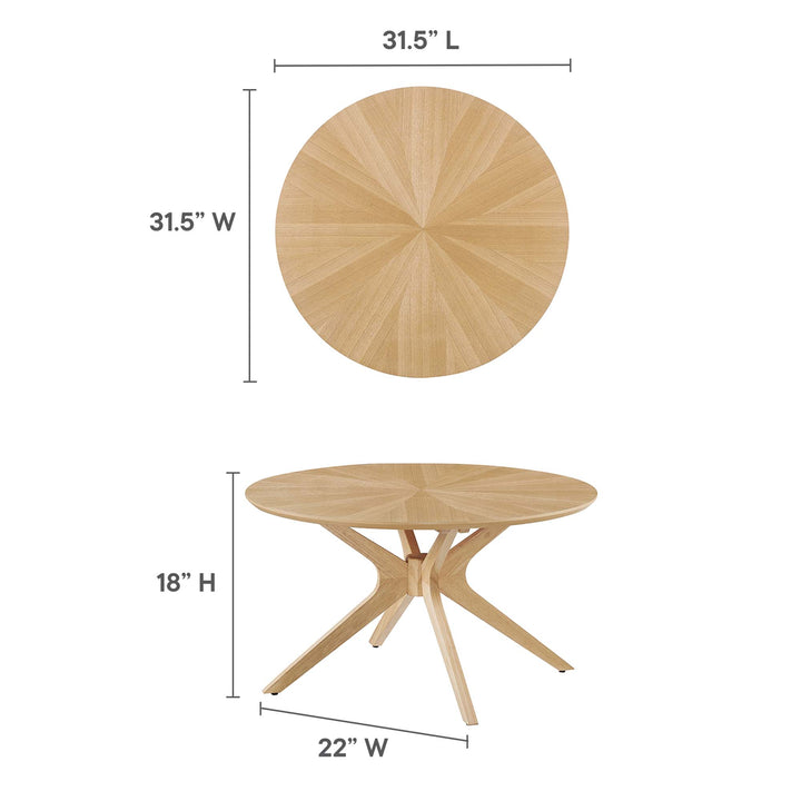 Convergence Circular Coffee Table