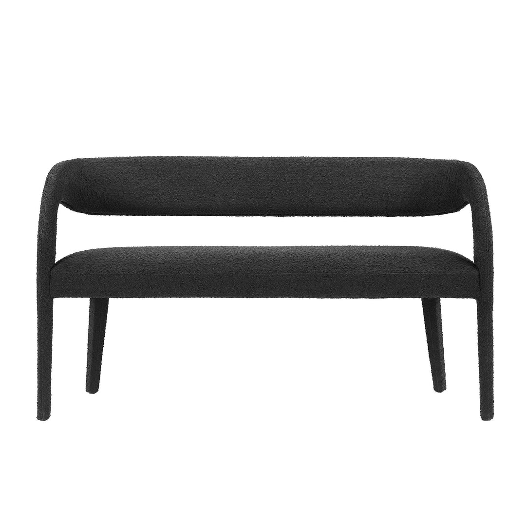 Prestige Plush Fabric Accent Bench