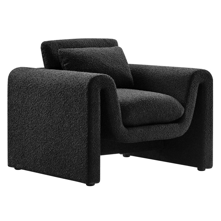 Waverly Weave Upholstered Armchair