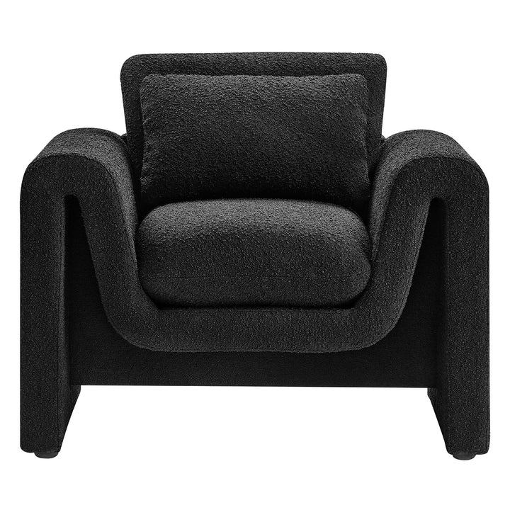 Waverly Weave Upholstered Armchair