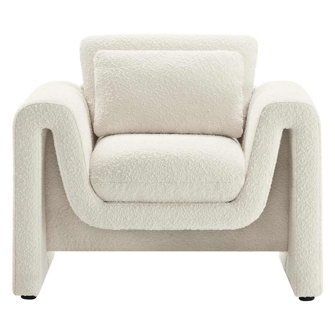 Waverly Weave Upholstered Armchair