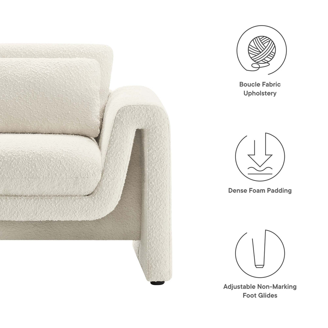 Waverly Weave Upholstered Armchair