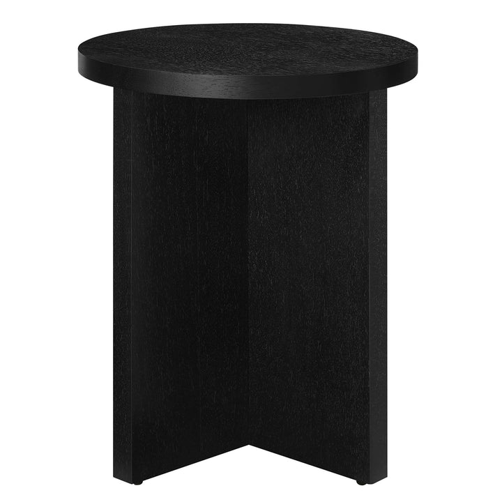 Sienna Rustic Wood Side Table