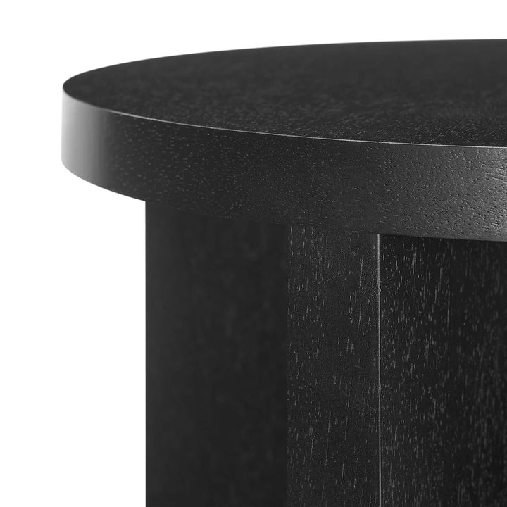 Sienna Rustic Wood Side Table