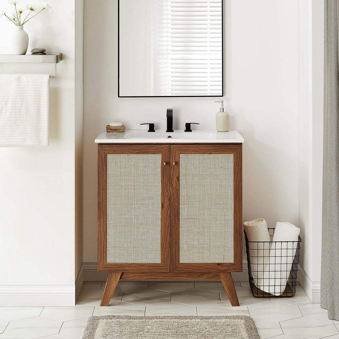 Savvy 30” Bathroom Vanity Cabinet (Sink Basin Not Included)