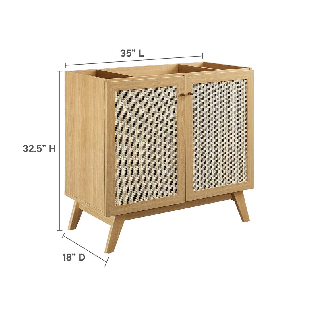 Soma 36” Bath Vanity Console Cabinet