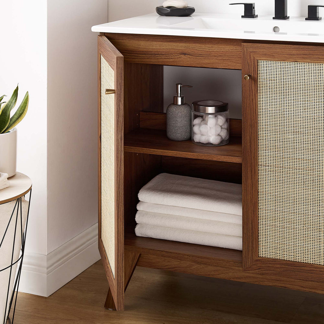 Soma 36” Bath Vanity Console Cabinet