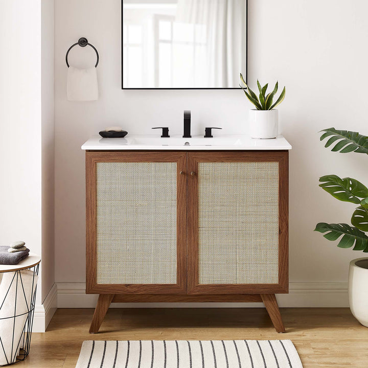 Soma 36” Bath Vanity Console Cabinet