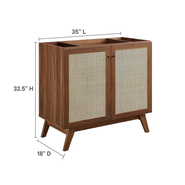 Soma 36” Bath Vanity Console Cabinet