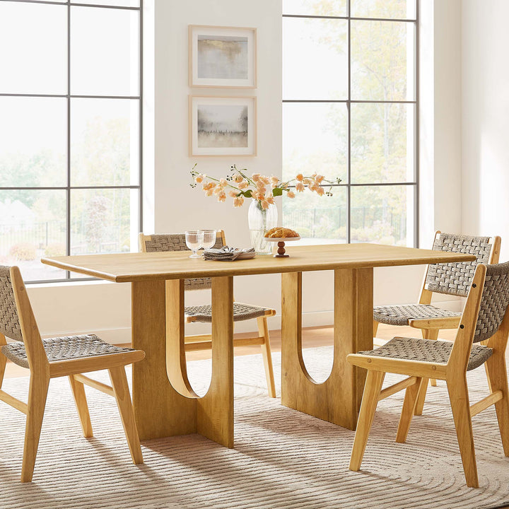 Ravello Rectangular 70" Wood Dining Table