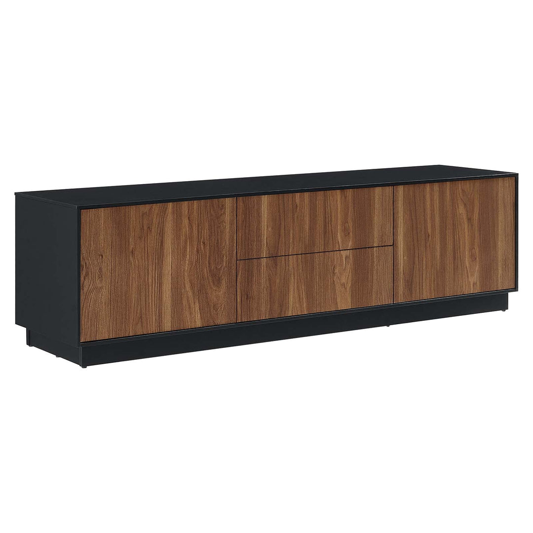 Streamline Walnut Console