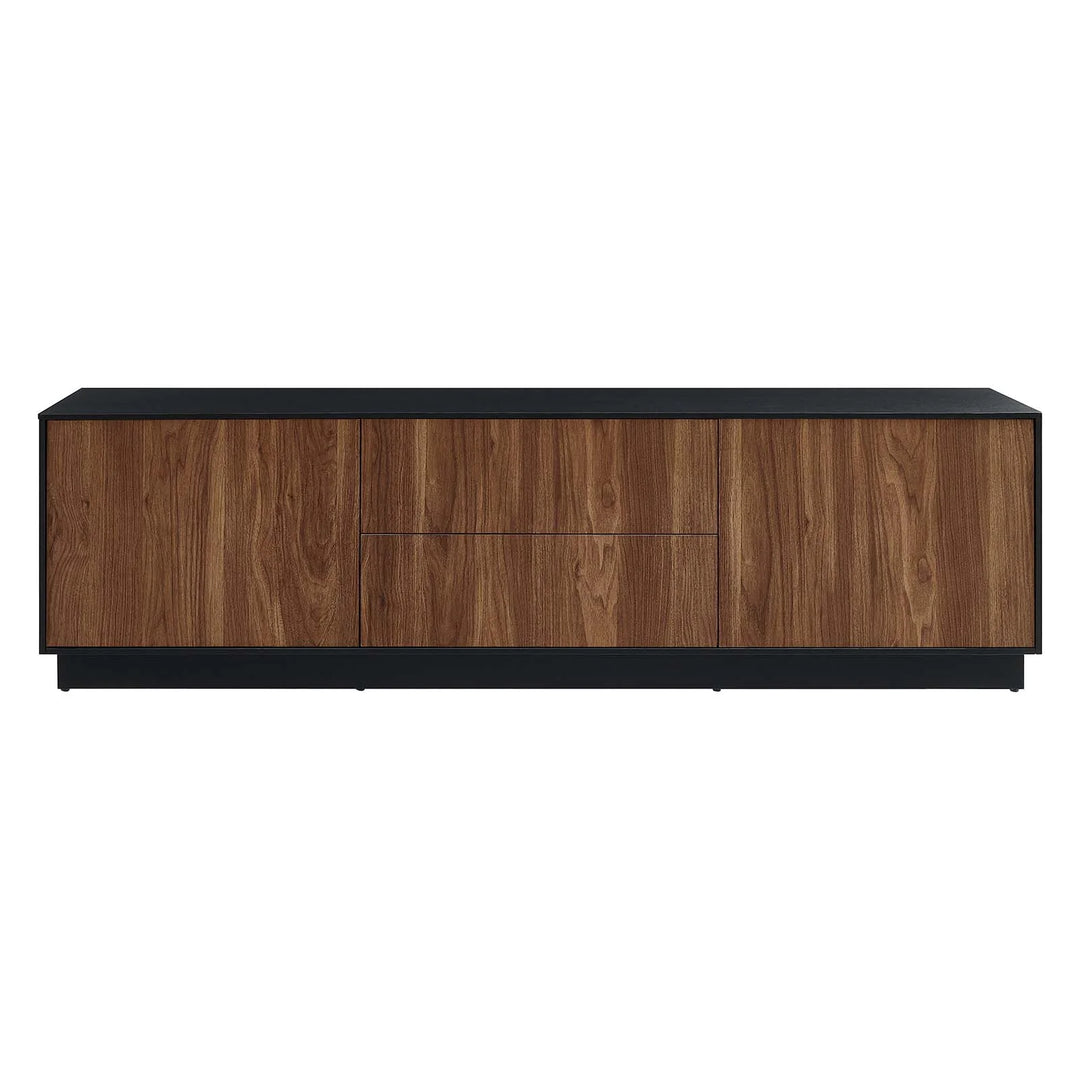 Streamline Walnut Console