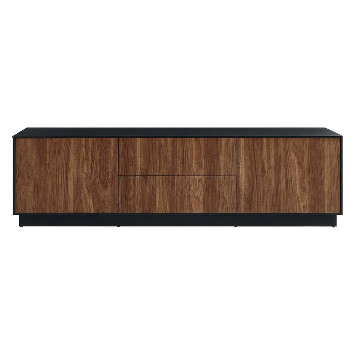 Streamline Walnut Console