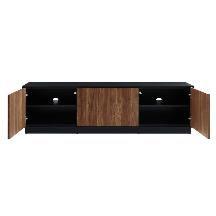 Streamline Walnut Console