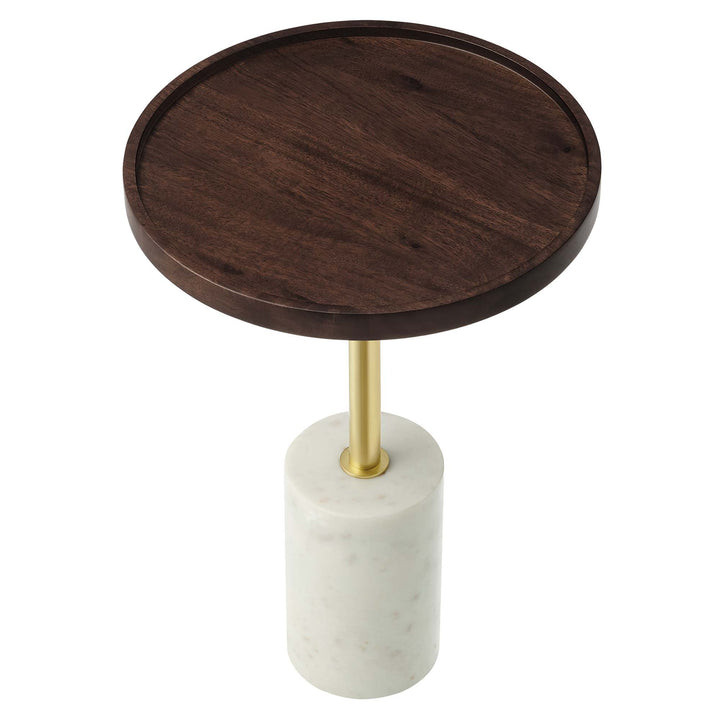 Amelia Acacia Wood Side Table