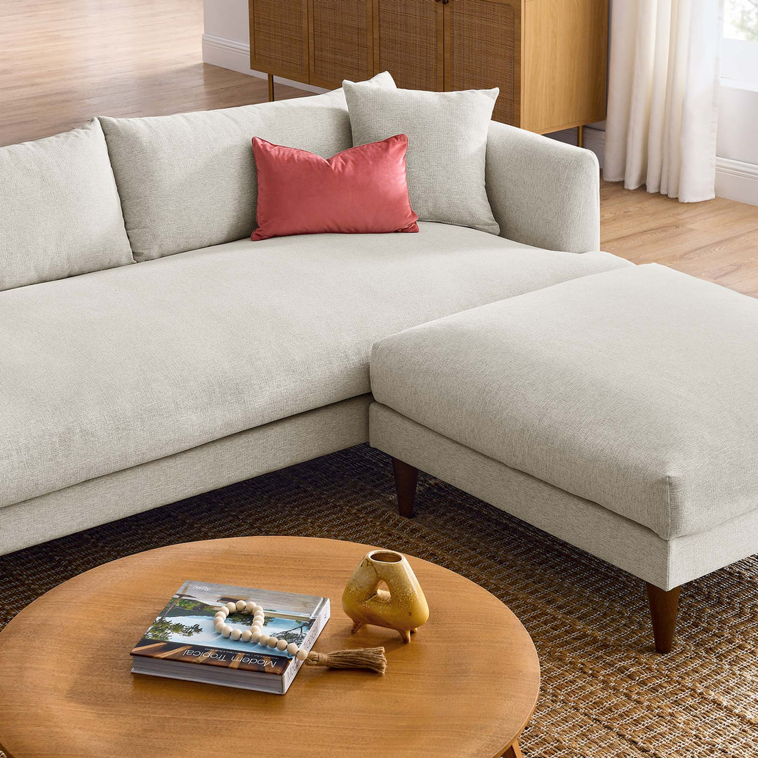 Zephyr Downy Deluxe Sofa and Ottoman Set