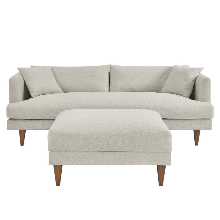 Zephyr Downy Deluxe Sofa and Ottoman Set