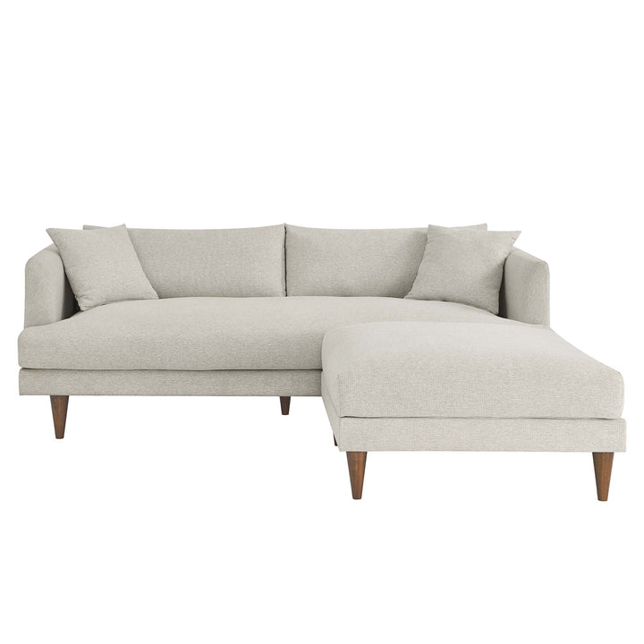 Zephyr Downy Deluxe Sofa and Ottoman Set