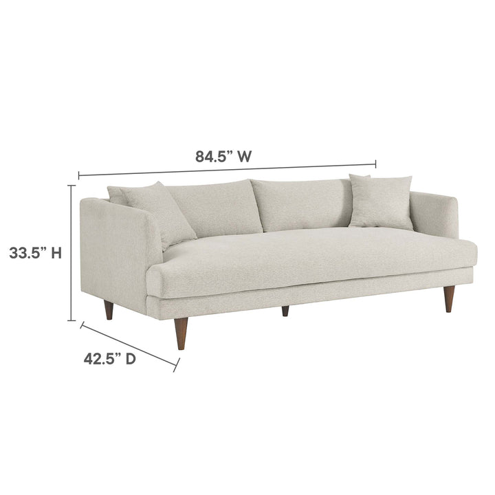 Zephyr Downy Deluxe Sofa and Ottoman Set