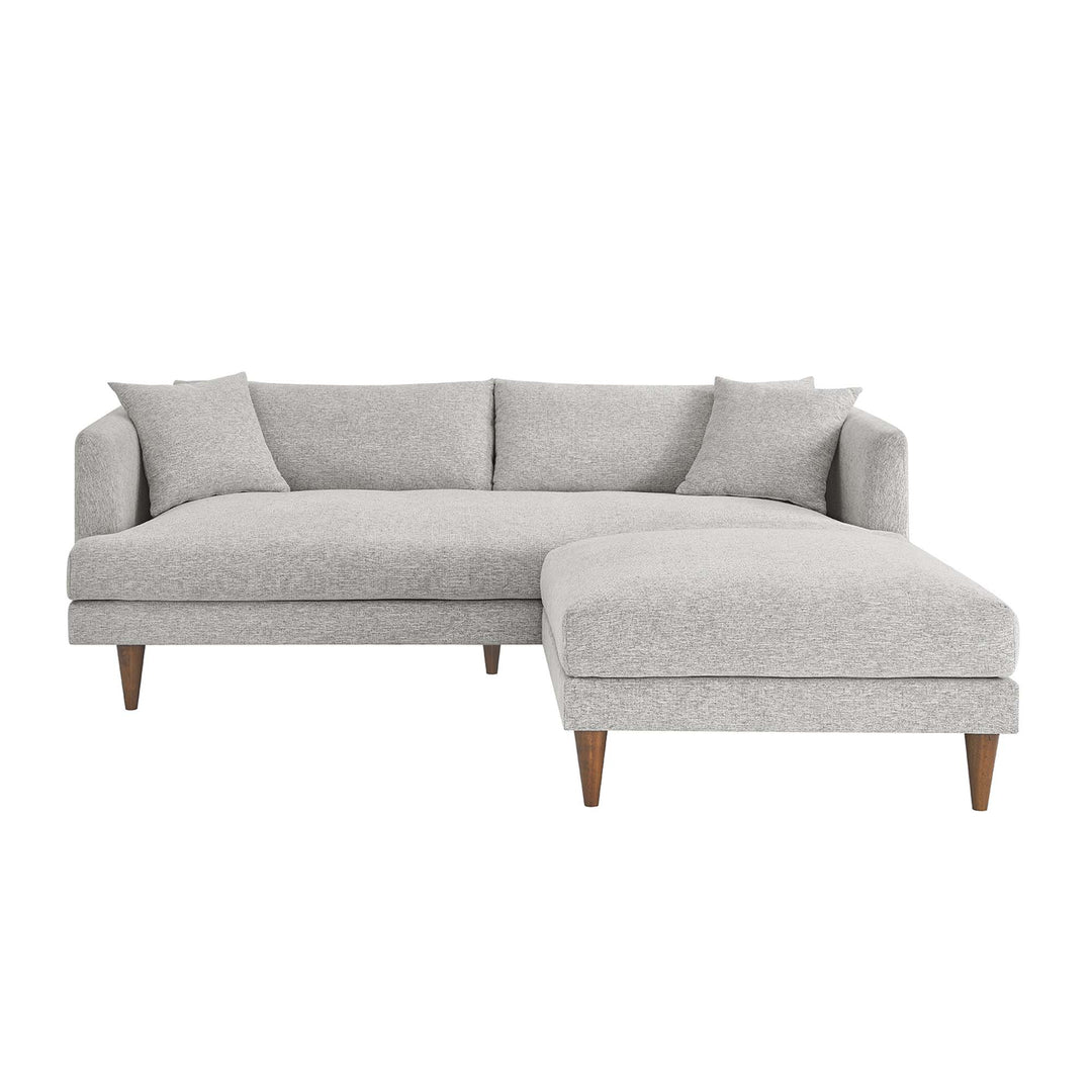 Zephyr Downy Deluxe Sofa and Ottoman Set