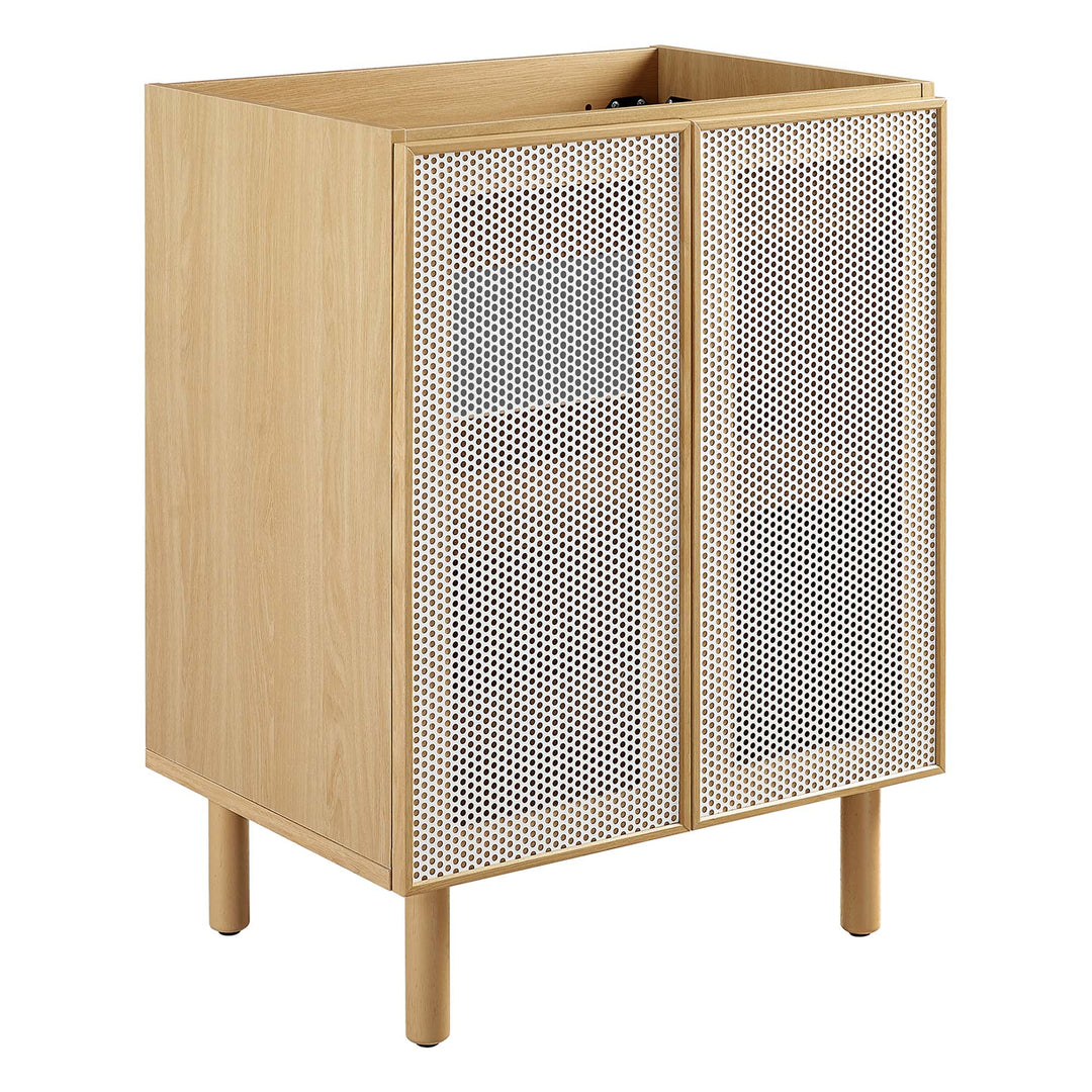 Catalina 24" Perforated Metal Bathroom Vanity Cabinet