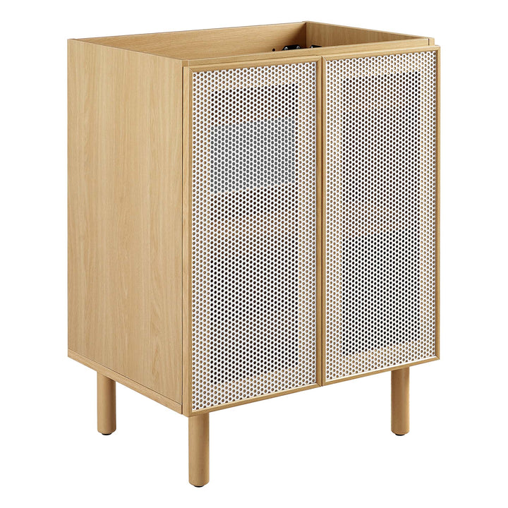 Catalina 24" Perforated Metal Bathroom Vanity Cabinet