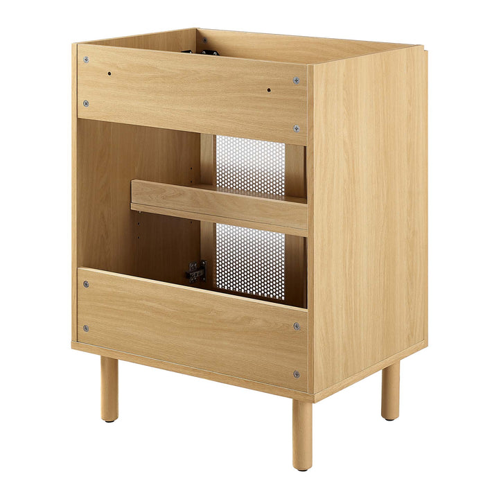 Catalina 24" Perforated Metal Bathroom Vanity Cabinet