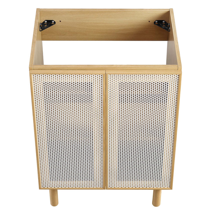 Catalina 24" Perforated Metal Bathroom Vanity Cabinet