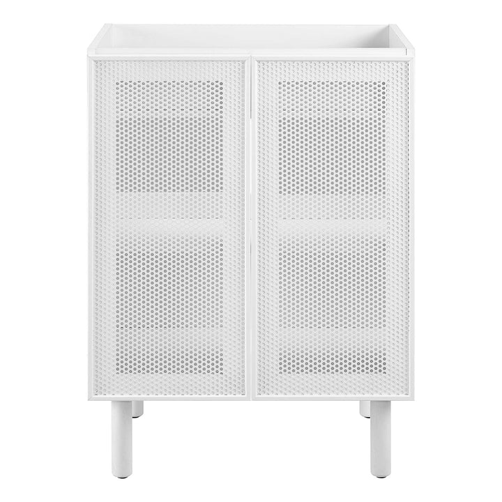 Catalina 24" Perforated Metal Bathroom Vanity Cabinet