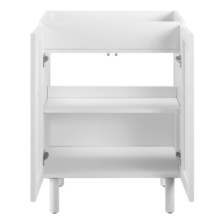Catalina 24" Perforated Metal Bathroom Vanity Cabinet