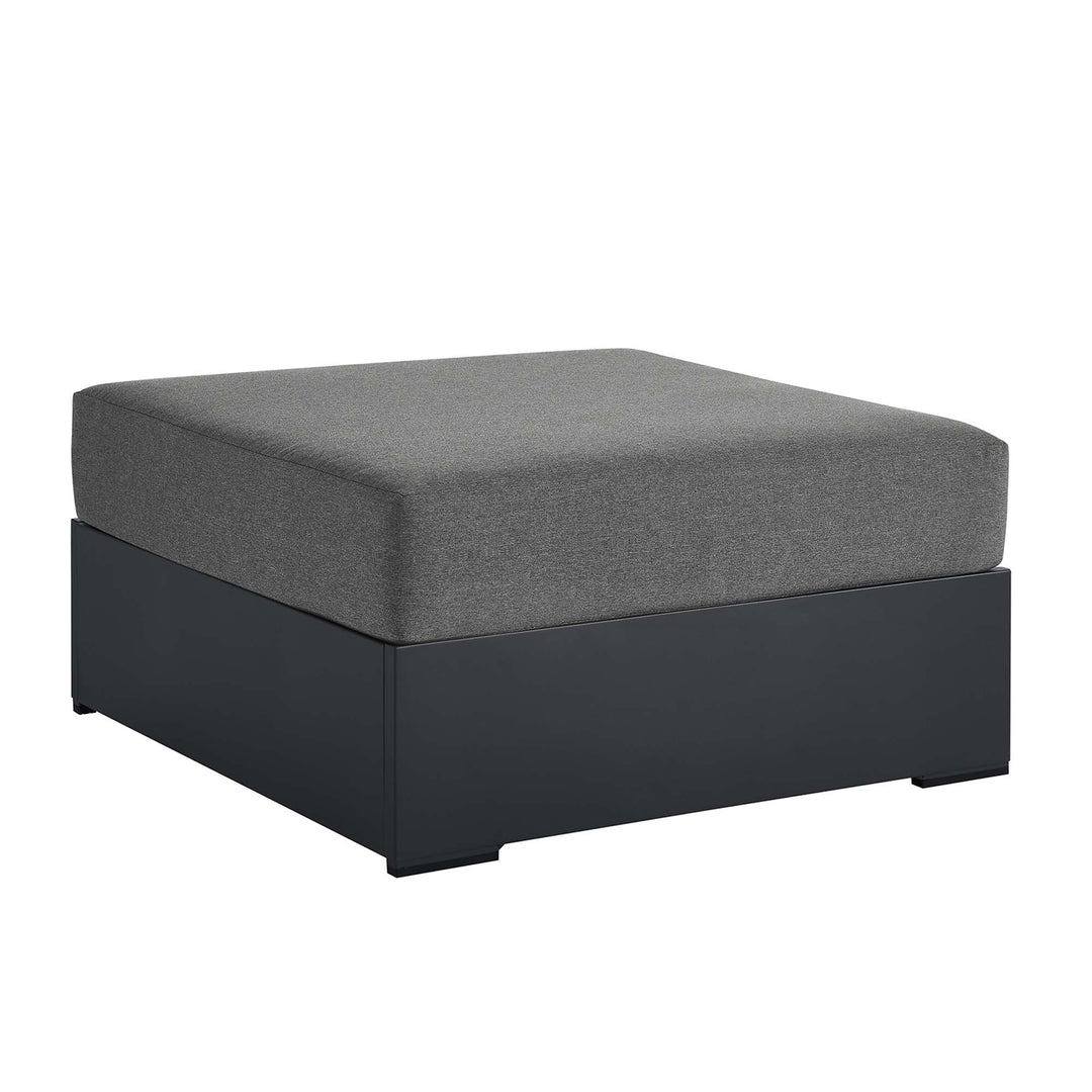 Tahoe Aluminum Patio Powder-Coated Ottoman