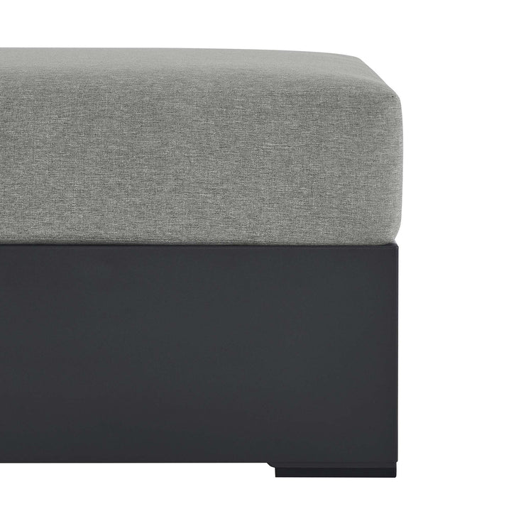 Tahoe Aluminum Patio Powder-Coated Ottoman