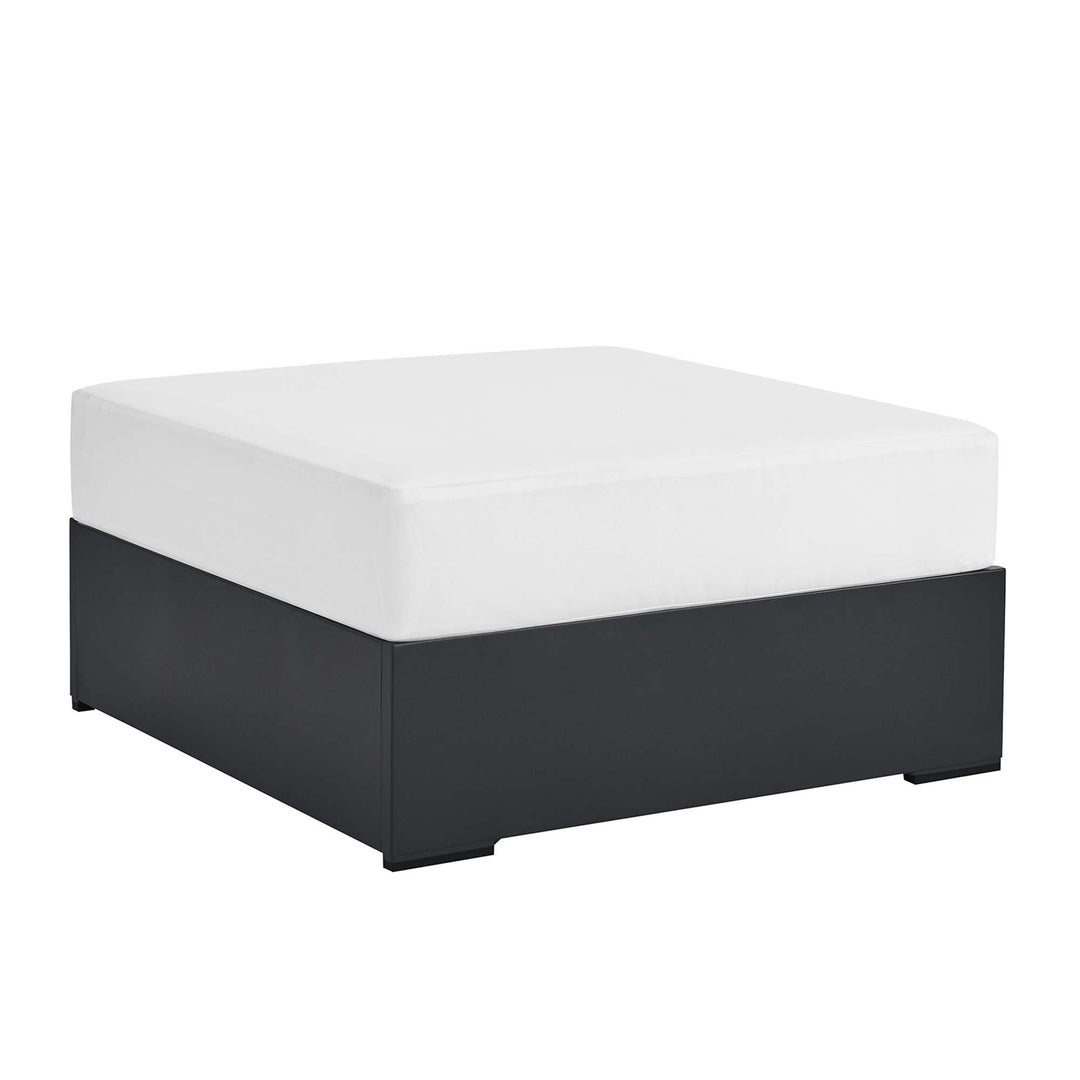 Tahoe Aluminum Patio Powder-Coated Ottoman