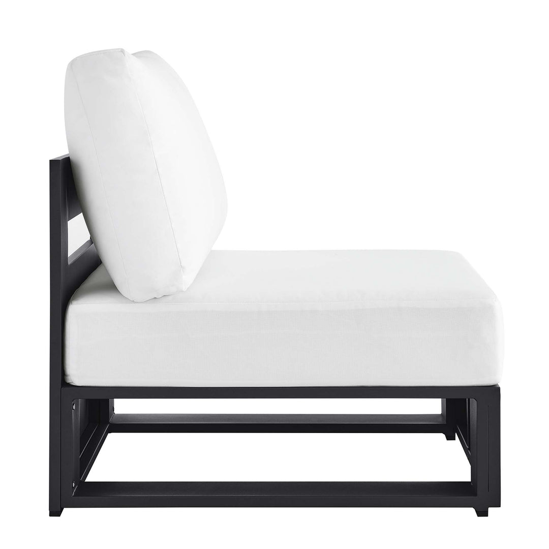 Timberlake Outdoor Patio Powder-Coated Aluminum Modular Armless Chair