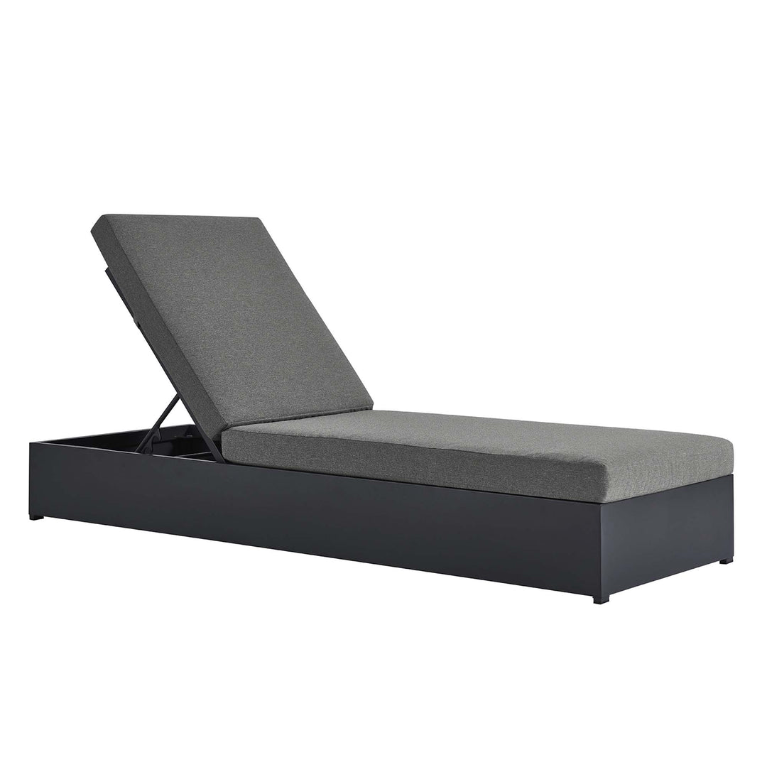 Tahoe Terrace Powder-Coated Aluminum Chaise Lounger