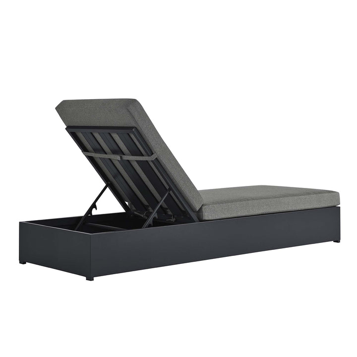 Tahoe Terrace Powder-Coated Aluminum Chaise Lounger