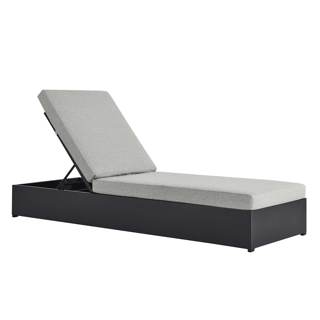 Tahoe Terrace Powder-Coated Aluminum Chaise Lounger