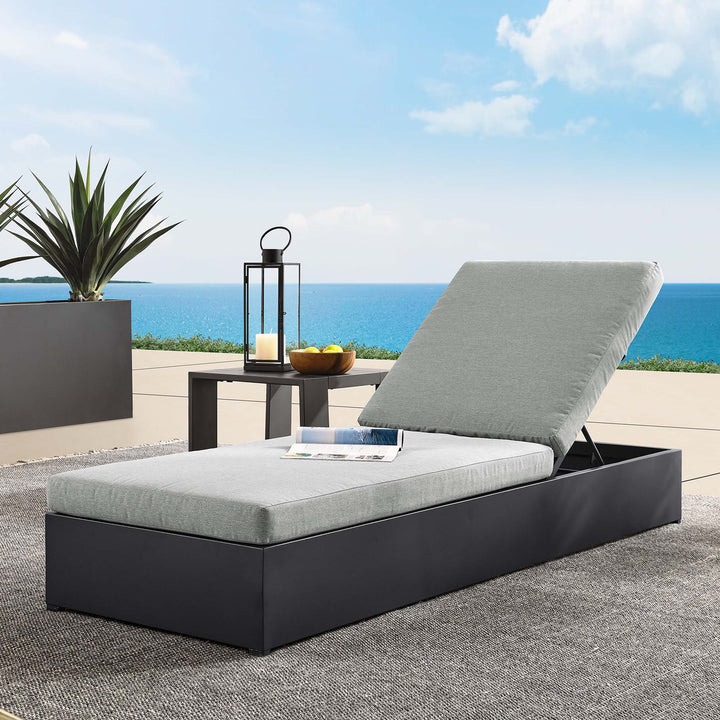 Tahoe Terrace Powder-Coated Aluminum Chaise Lounger