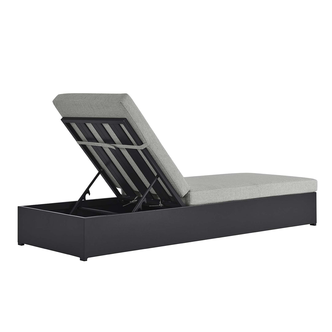 Tahoe Terrace Powder-Coated Aluminum Chaise Lounger