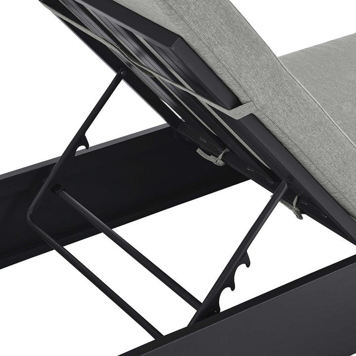 Tahoe Terrace Powder-Coated Aluminum Chaise Lounger