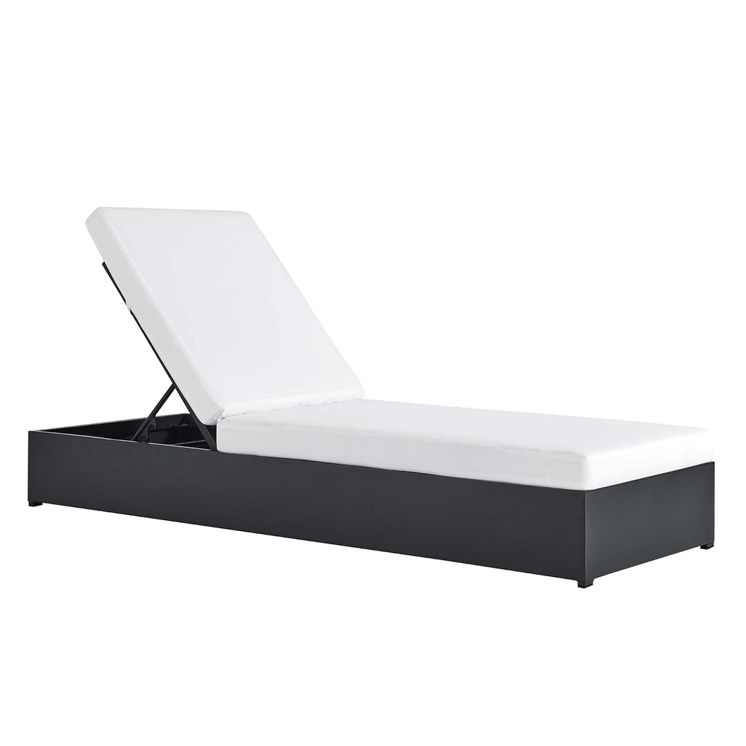 Tahoe Terrace Powder-Coated Aluminum Chaise Lounger