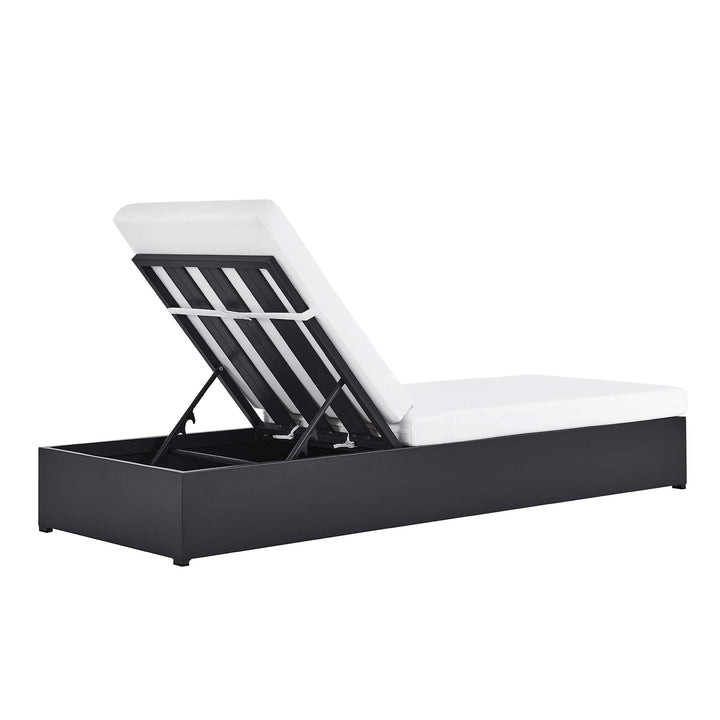 Tahoe Terrace Powder-Coated Aluminum Chaise Lounger