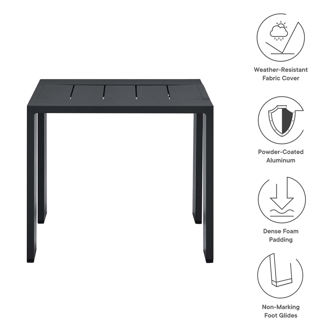 Tahoe Aluminum Accent Table