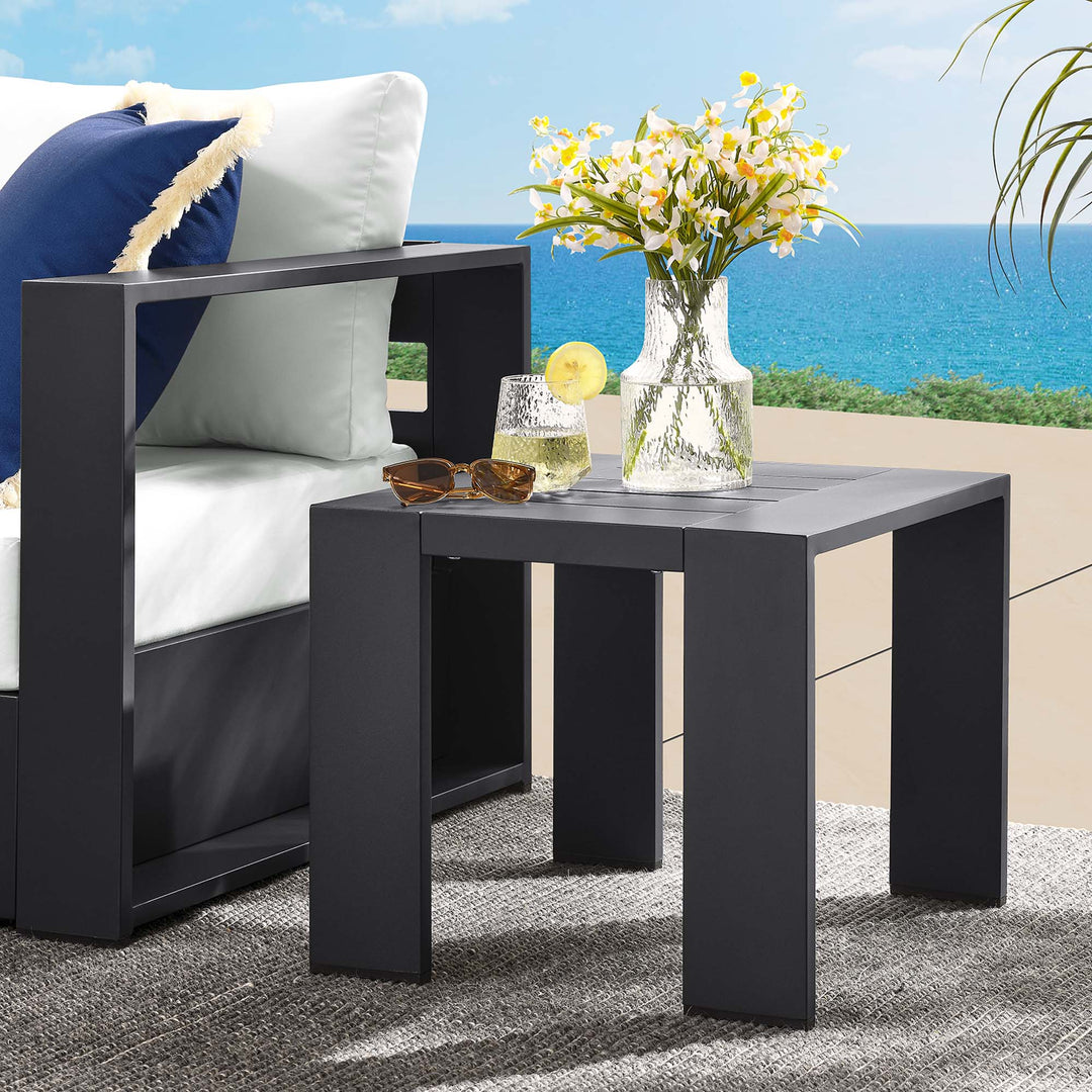 Tahoe Aluminum Accent Table