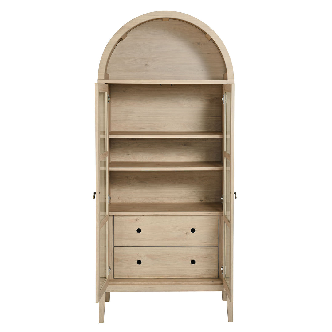 Nora Tower Arched Showcase Shelving